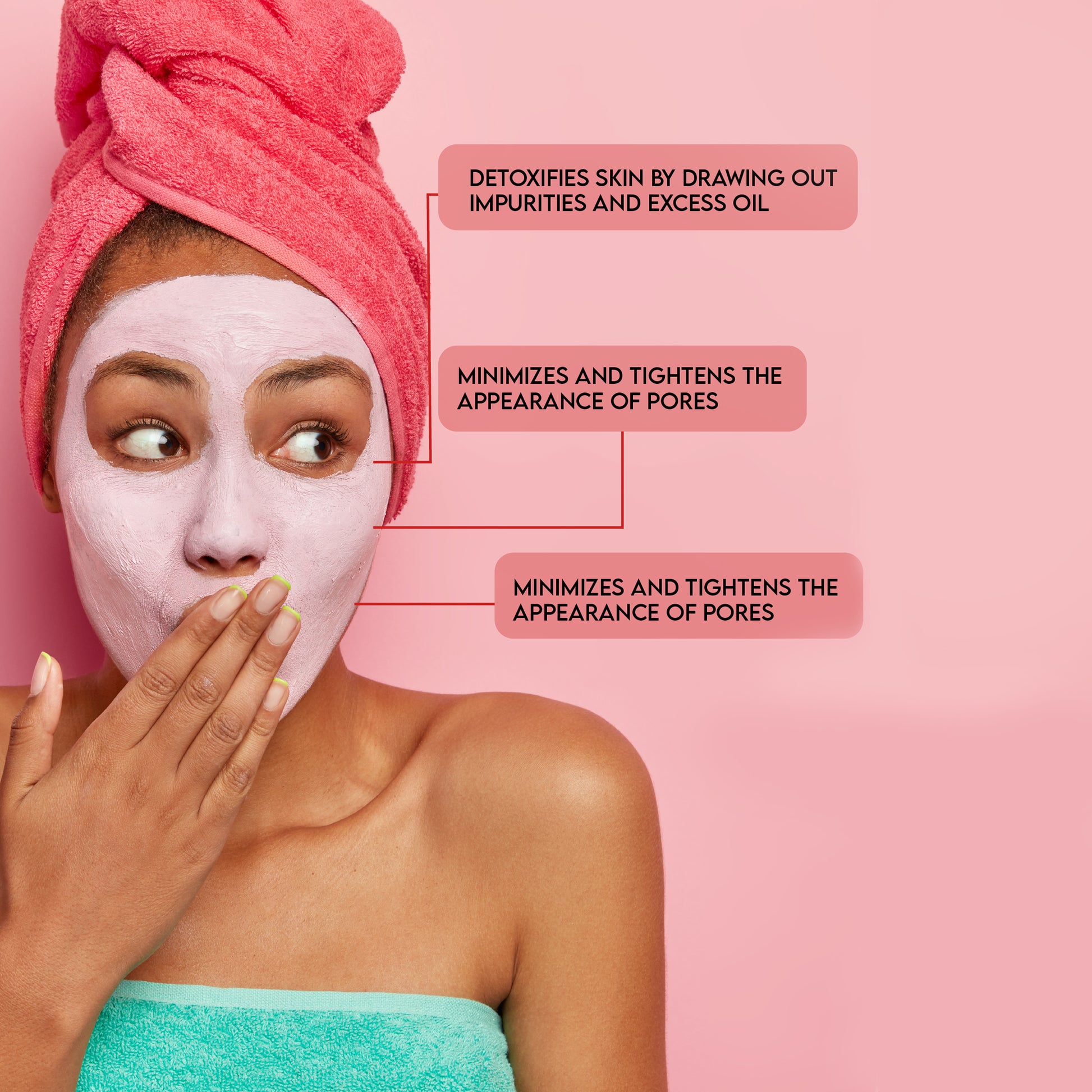 Pink Clay Mask - Face Mask